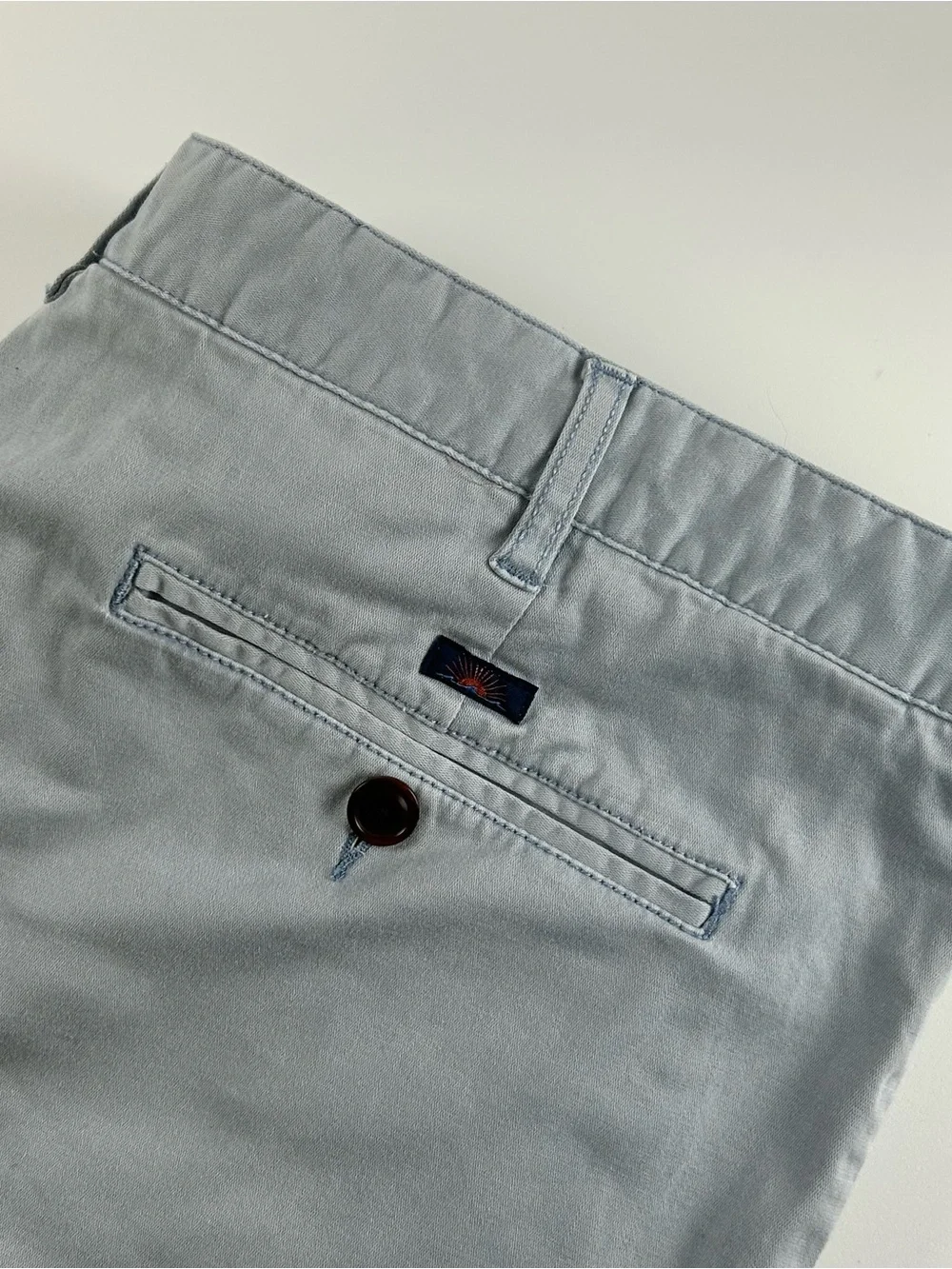 Faherty Men’s SZ 38 All Day Shorts Light Chino Casual Cotton Stretch 9